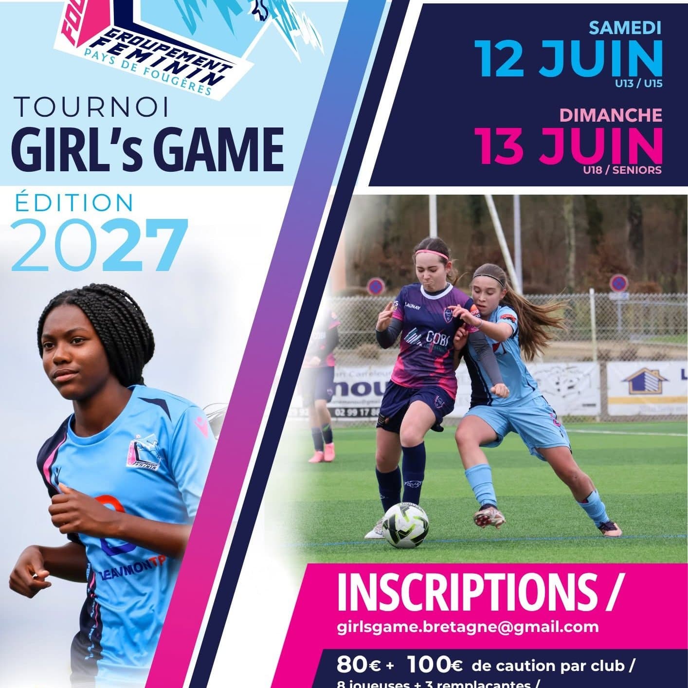 Tournoi Girl's Game - Édition 2027